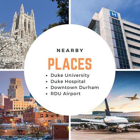 Trifecta Historic Brick 2Br Getaway Superhost Appartement Durham Buitenkant foto