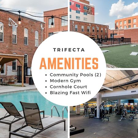 Trifecta Historic Brick 2Br Getaway Superhost Appartement Durham Buitenkant foto