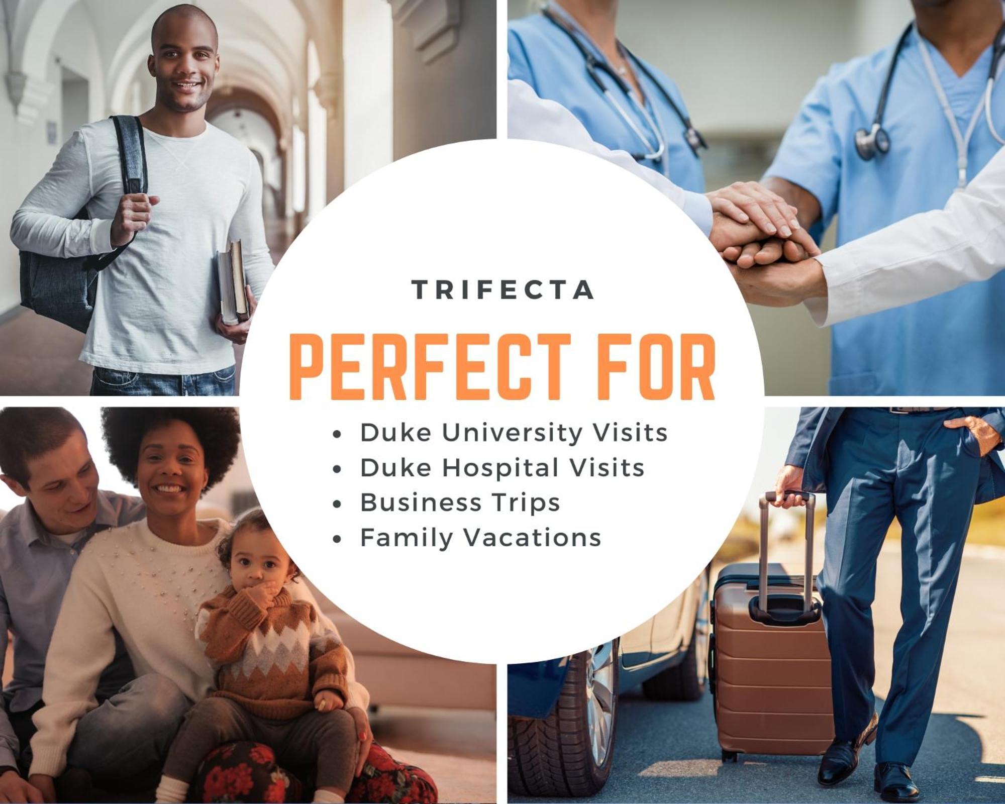 Trifecta Historic Brick 2Br Getaway Superhost Appartement Durham Buitenkant foto