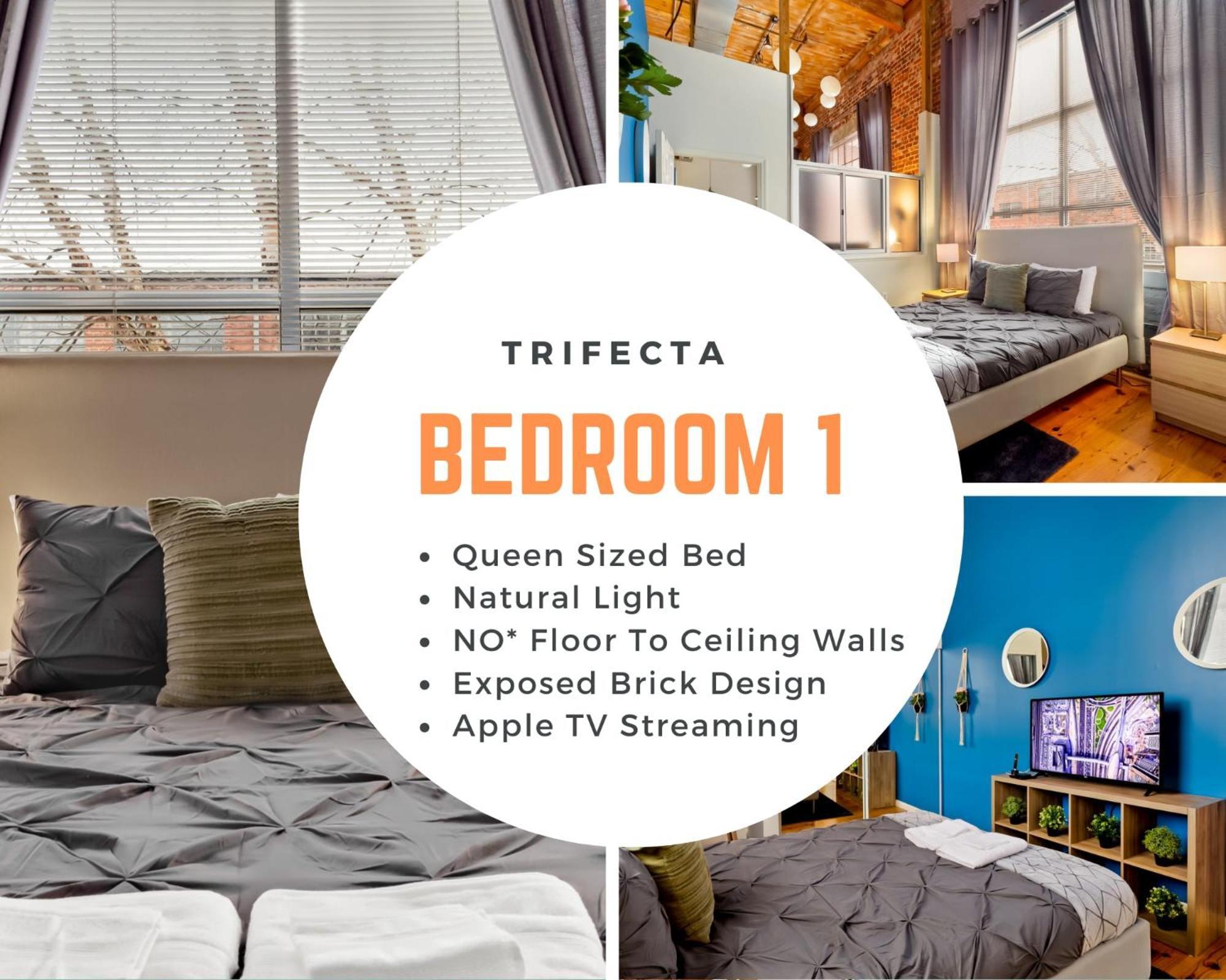 Trifecta Historic Brick 2Br Getaway Superhost Appartement Durham Buitenkant foto